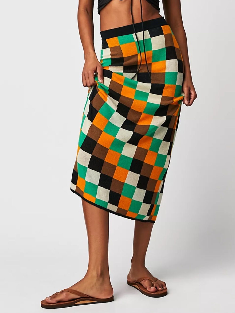 Rita row Otto knit skirt